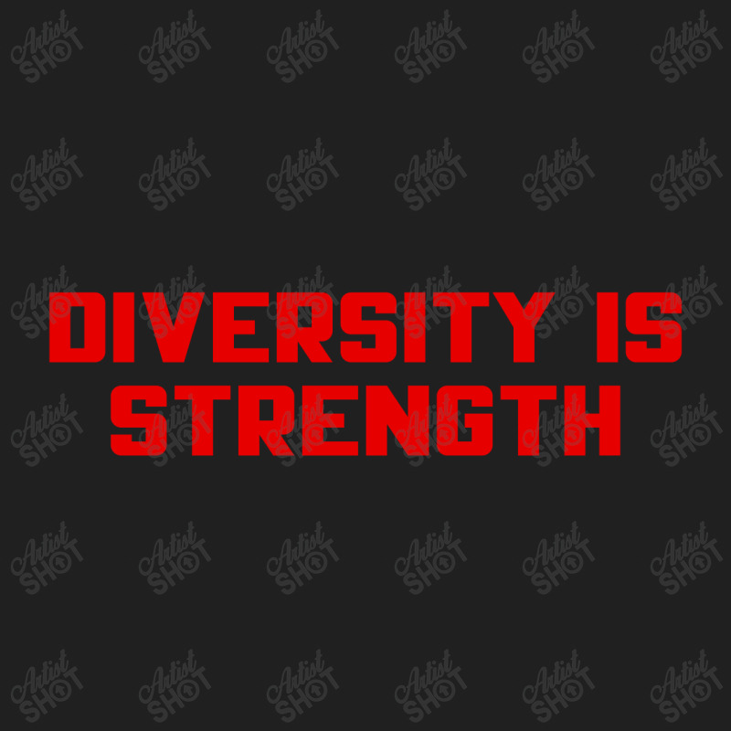 Diversity Is Strength Red Design Ladies Polo Shirt by Akhtar21 | Artistshot