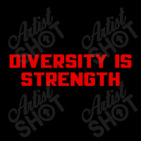 Diversity Is Strength Red Design Women's V-neck T-shirt | Artistshot