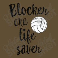 Blocker Aka Life Saver Funny Volleyball T Shirt Defense [converted] Co Seamless Cap | Artistshot