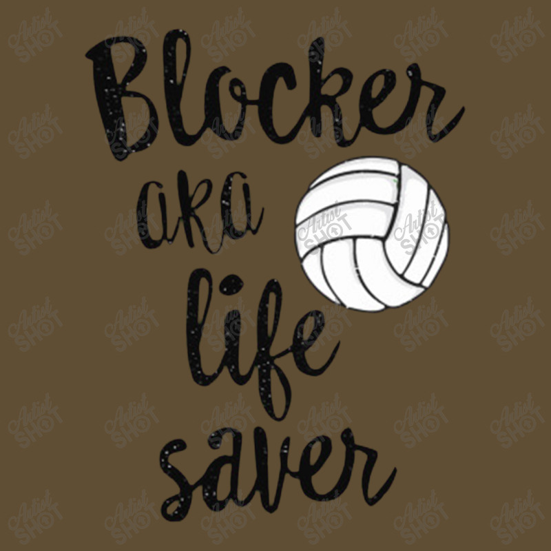 Blocker Aka Life Saver Funny Volleyball T Shirt Defense [converted] Co Seamless Cap by lindavalere | Artistshot