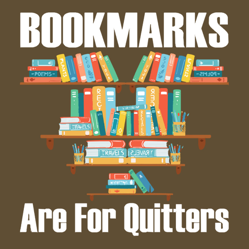 Bookmarks Are For Quitters T  Shirt Bookmarks Are For Quitters T  Shir Seamless Cap by jaycee32830 | Artistshot