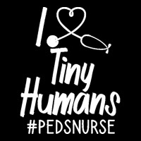 Pediatric Nurse T  Shirt I Love Tiny Humans T  Shirt Pocket T-shirt | Artistshot