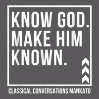 Know God. Make Him Known. Mankato Classical Conversations T Shirt Seamless Cap | Artistshot