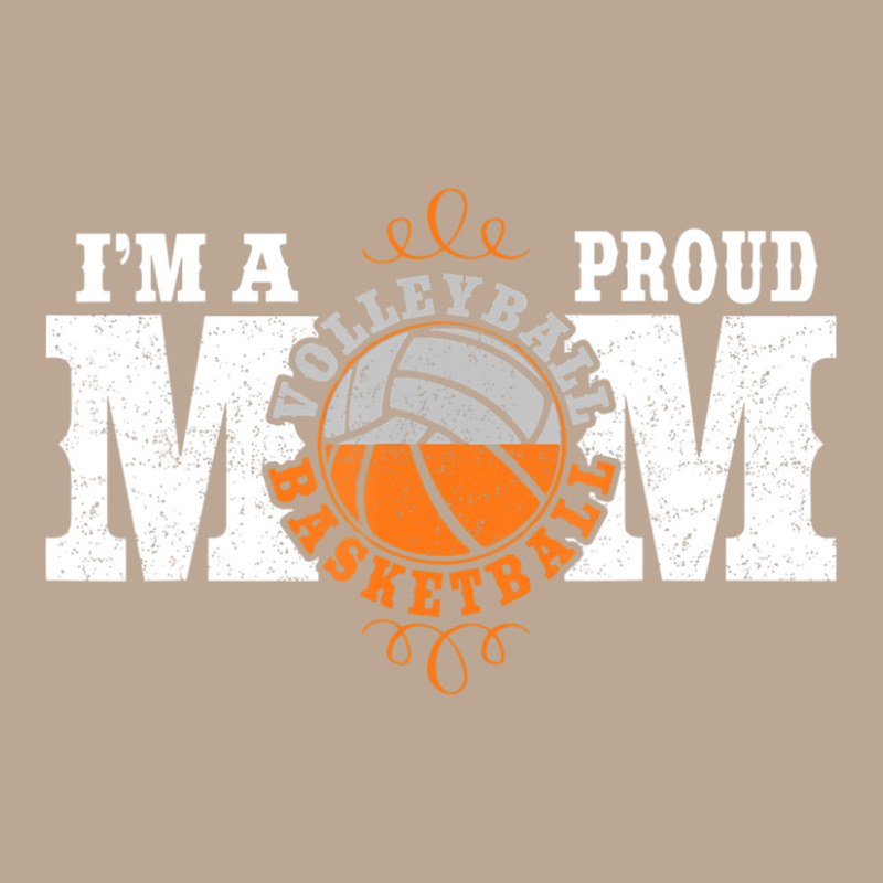 I'm A Proud Basketball Volleyball Mom Combined Sports Yupoong Trucker Cap by Ashraf Sarah | Artistshot