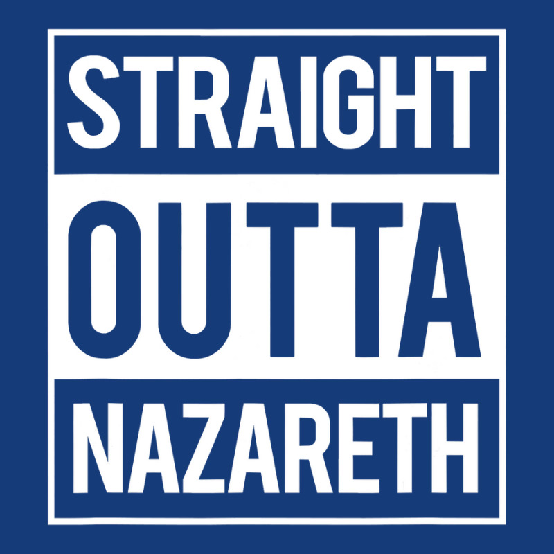 Straight Outta Nazareth Jesus Funny Christian T  Gift Foam Snapback hat by thutrang92 | Artistshot