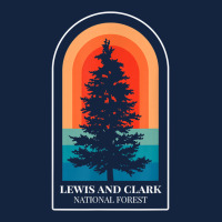 Retro Lewis And Clark National Forest Montana Hiking T Shirt Foam Snapback Hat | Artistshot