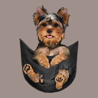 Dog Lovers Gifts Yorkshire Terrier In Pocket Funny Dog Face Premium T 5 Panel Snapback Cap | Artistshot