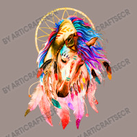 Native Horse With Dreamcatcher 5 Panel Snapback Cap | Artistshot