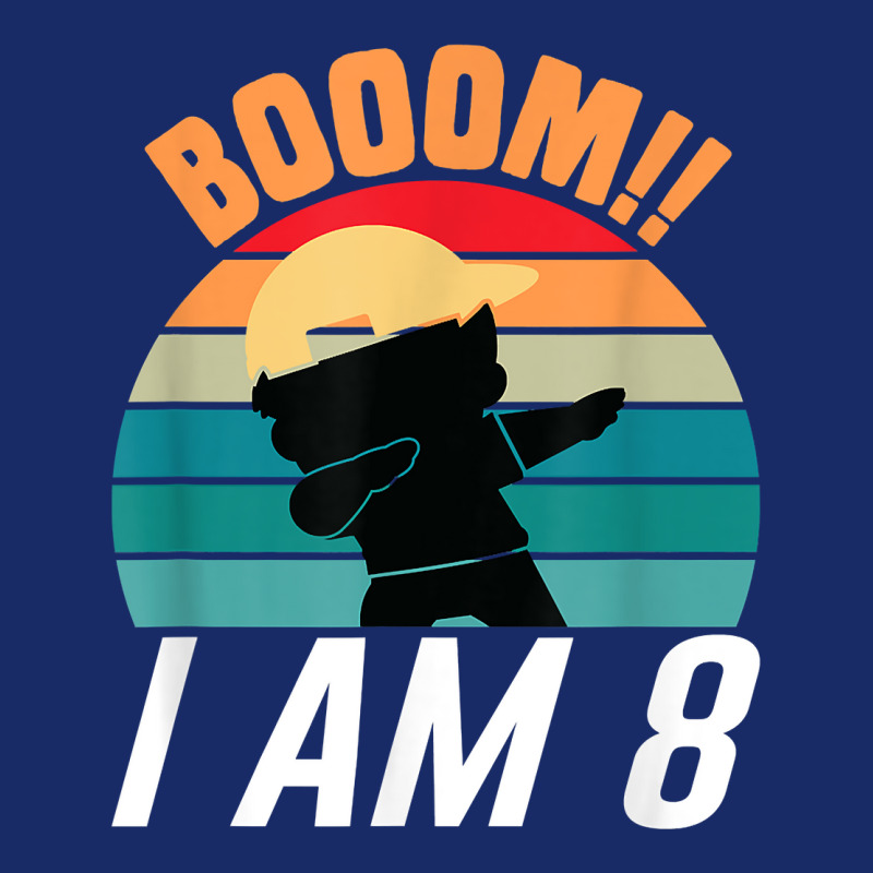 Boom I Am 8 Dabbing Boys 8th Birthday Eight Years T Shirt 5 panel snapback cap by sosieclaton | Artistshot