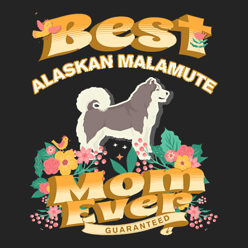 Dog Moms T  Shirt Best Alaskan Malamute Mom   Dog Mom, Dog Owner Gifts 3/4 Sleeve Shirt | Artistshot