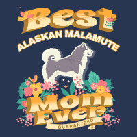 Dog Moms T  Shirt Best Alaskan Malamute Mom   Dog Mom, Dog Owner Gifts Men Denim Jacket | Artistshot