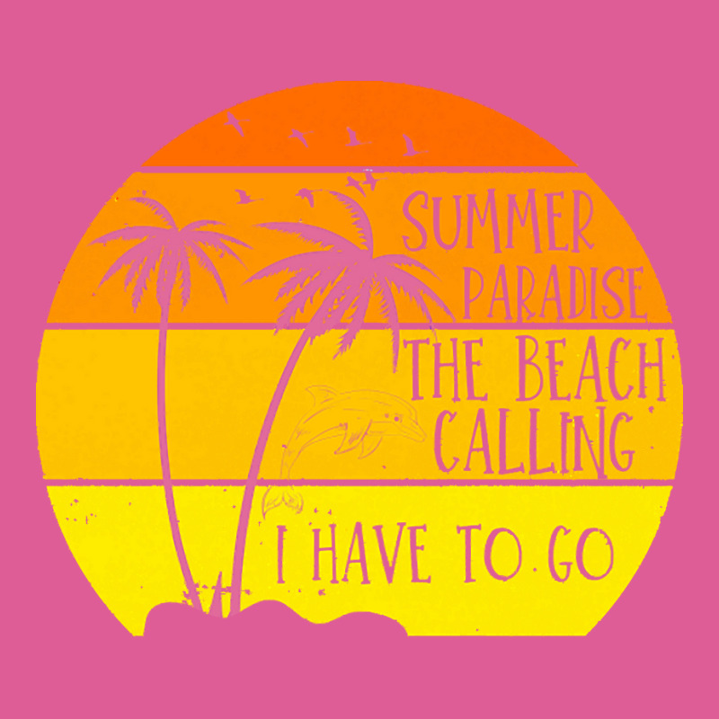 Beach Vacation T  Shirtsummer Paradise The Beach Calling I Have To Go Pa Trucker Cap by crushedguideline | Artistshot