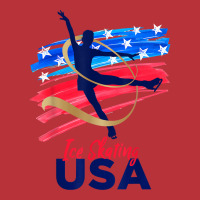 Ice Skating Dance Support The Team Tshirt Usa Flag T Shirt Pa Trucker Cap | Artistshot