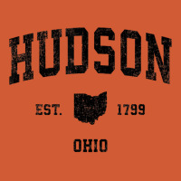 Hudson Ohio Oh Vintage Sports Design Black Print T Shirt Pa Trucker Cap | Artistshot