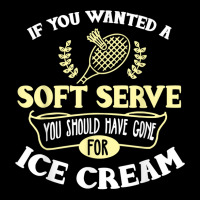 Badminton Shirt Joke Soft Serve Quote Badminton Player Gift T Shirt Pa Trucker Cap | Artistshot