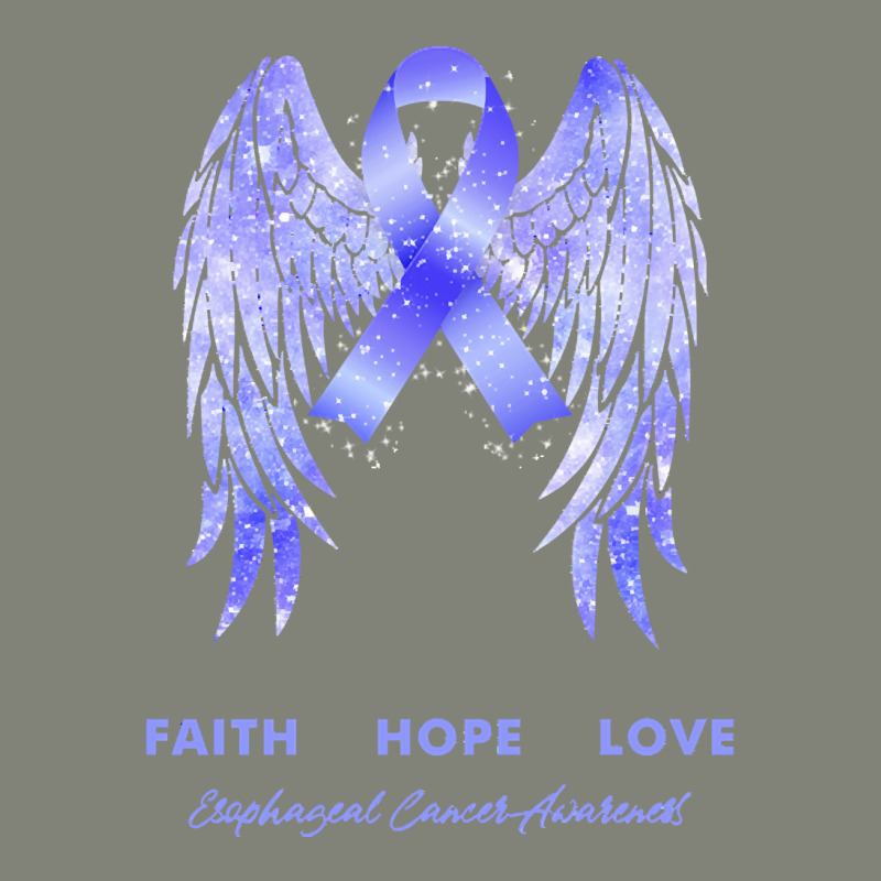 Esophageal Cancer T Shirtfaith Hope Love Esophageal Cancer Awareness W Pa Trucker Cap by rico96716 | Artistshot