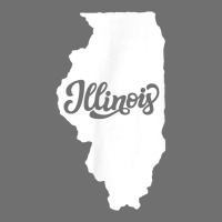 Illinois State Outline Retro Vintage Classic Font Design T Shirt Pa Trucker Cap | Artistshot