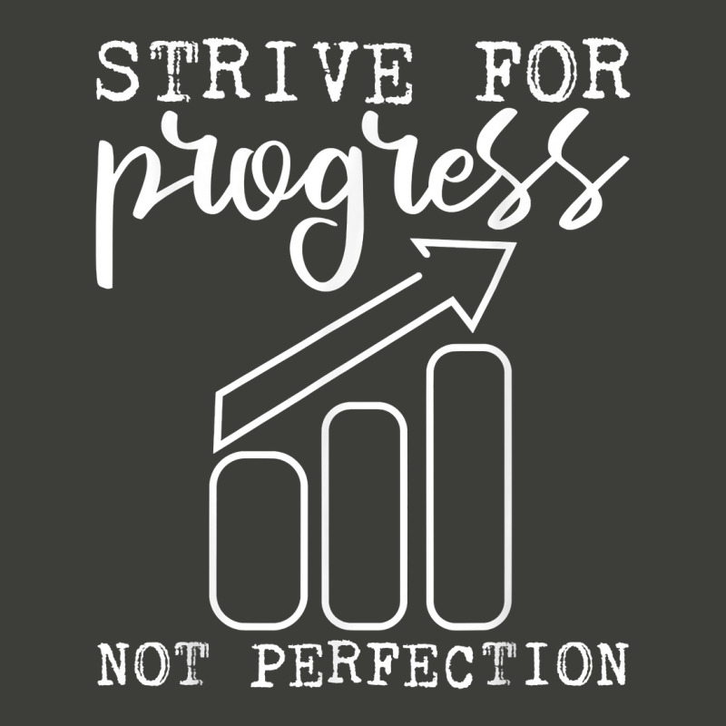 Strive For Progress Not Perfection T Shirt Pa Trucker Cap by zakarimullin | Artistshot