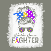 Woman Bladder Cancer Fighter T  Shirt Woman Bladder Cancer Fighter Blu Pa Trucker Cap | Artistshot