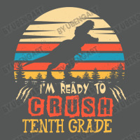 Ready To Crush Tenth Grade Dinosaur Back To School Basic Backpack | Artistshot