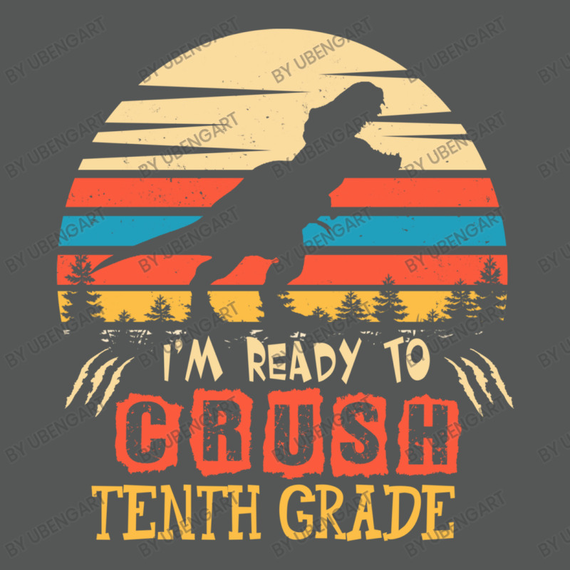 Ready To Crush Tenth Grade Dinosaur Back To School Basic Backpack | Artistshot