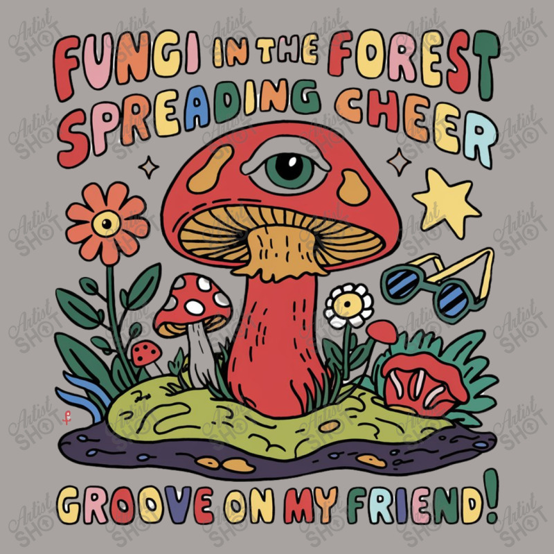 Fungi In The Forest Spreading Cheer Racerback Tank by John Nichols | Artistshot