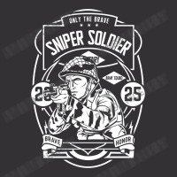 Sniper Soldier Vintage Hoodie And Short Set | Artistshot