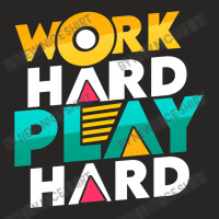 Work Hard Inspirational Ladies Fitted T-shirt | Artistshot