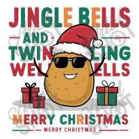 Jingle Bells And Twinkling Wells,merry Christmas Double Wine Paper Bag - 6 1/2 X 3 1/2 X 12 3/8 | Artistshot