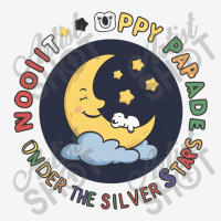 Moonlit Puppy Parade Under The Silver Stars Adjustable Cap | Artistshot