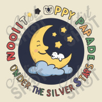 Moonlit Puppy Parade Under The Silver Stars Cropped Hoodie | Artistshot