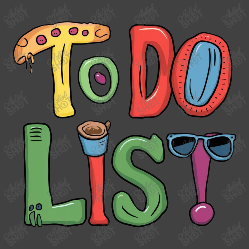 To Do List Vintage T-Shirt by Charity Aduset | Artistshot