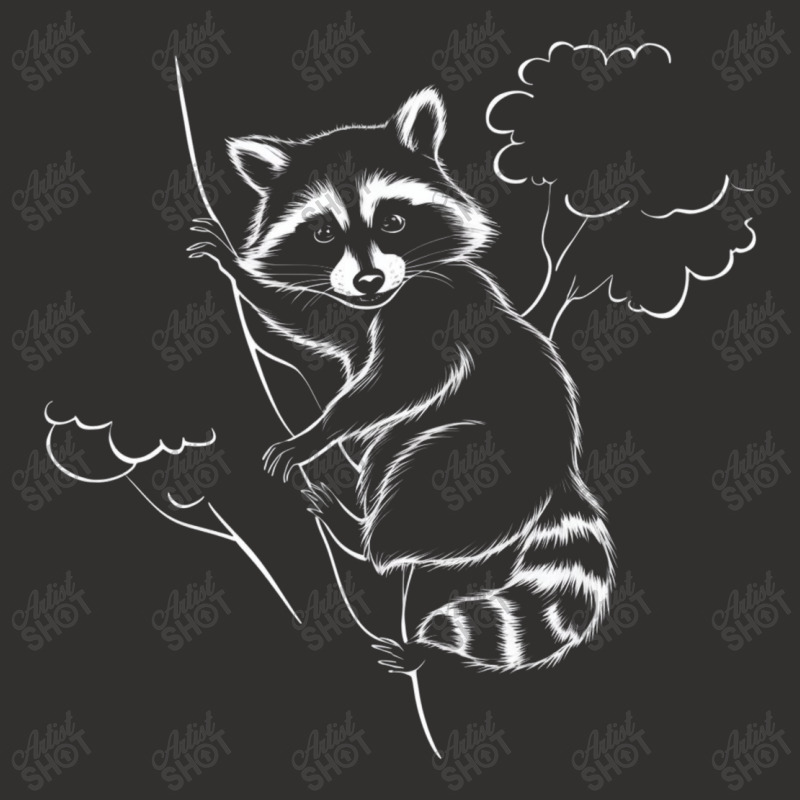 A Raccoon Cute Champion Hoodie by John Nichols | Artistshot