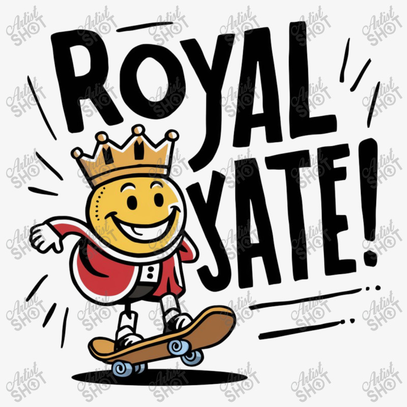 Royal Skate Ladies Fitted T-Shirt by Charity Aduset | Artistshot