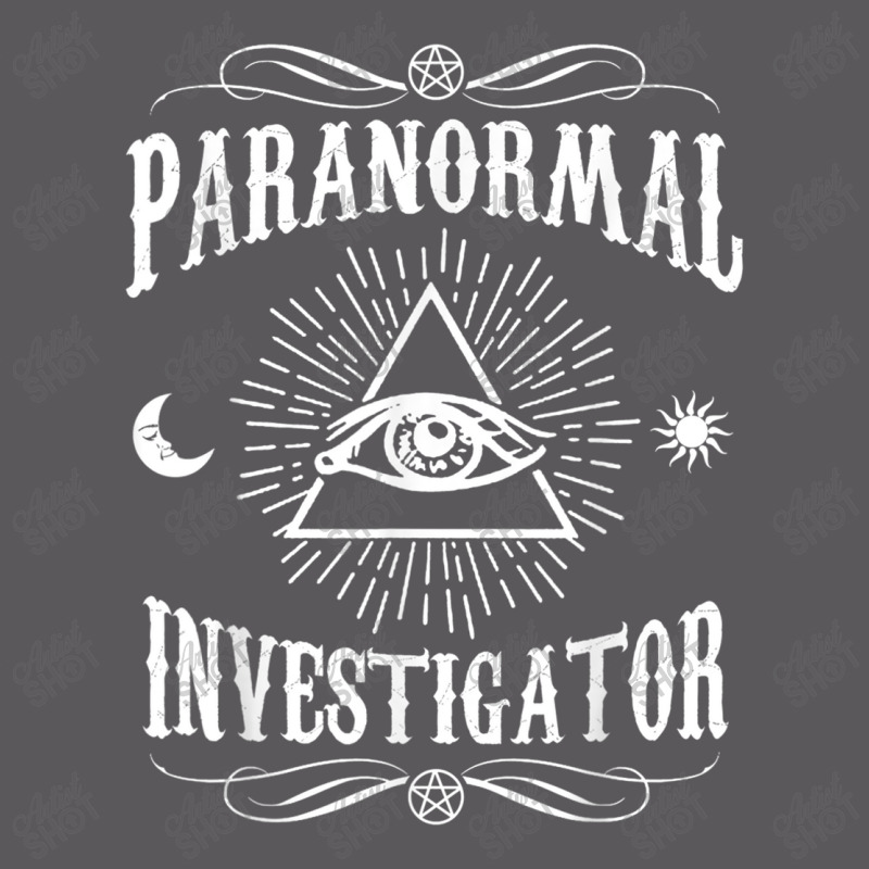 Paranormal Investigator   Ghost Hunting T Shirt Seamless Cap | Artistshot