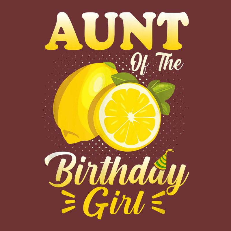 Lemonade Theme Aunt Of The Birthday Girl Matching Family T Shirt Seamless Cap by RosalbaIncorvaia | Artistshot