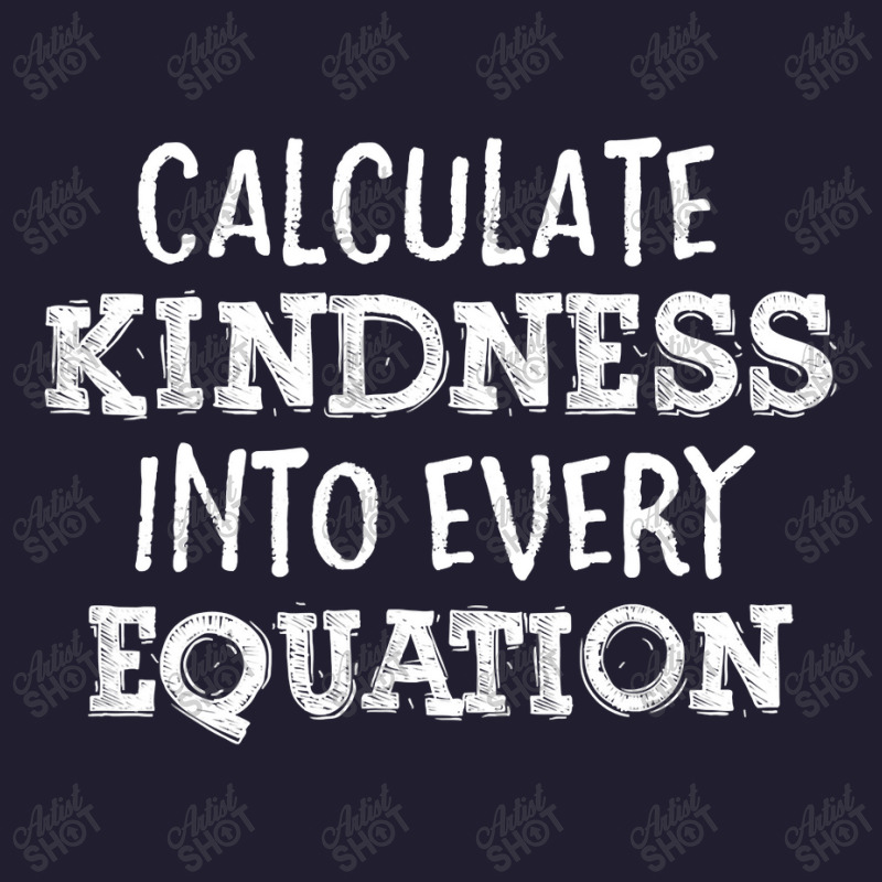 Calculate Kindness Into Every Equation School Math Teacher Seamless Cap by moonlight2270 | Artistshot