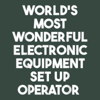 World's Most Wonderful Electronic Equipment Set Up Operator T Shirt Seamless Cap | Artistshot