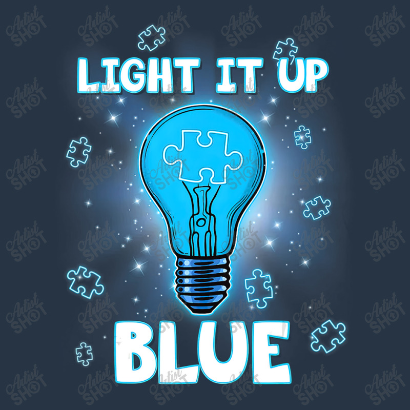 Light It Up Blue Autism I Wear Blue For Awareness Yupoong Trucker Cap by LeiThompson | Artistshot