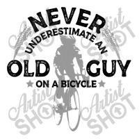 Never Underestimate An Old Guy On A Bicycle Cycling Yupoong Trucker Cap | Artistshot