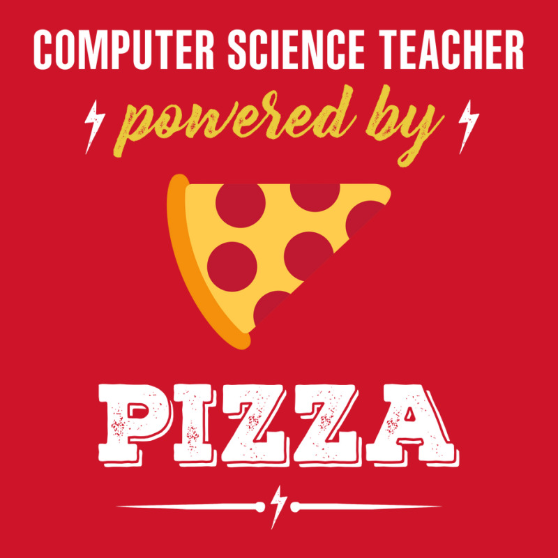 Computer Science Teacher Powered By Pizza Funny Gift Yupoong Trucker Cap | Artistshot