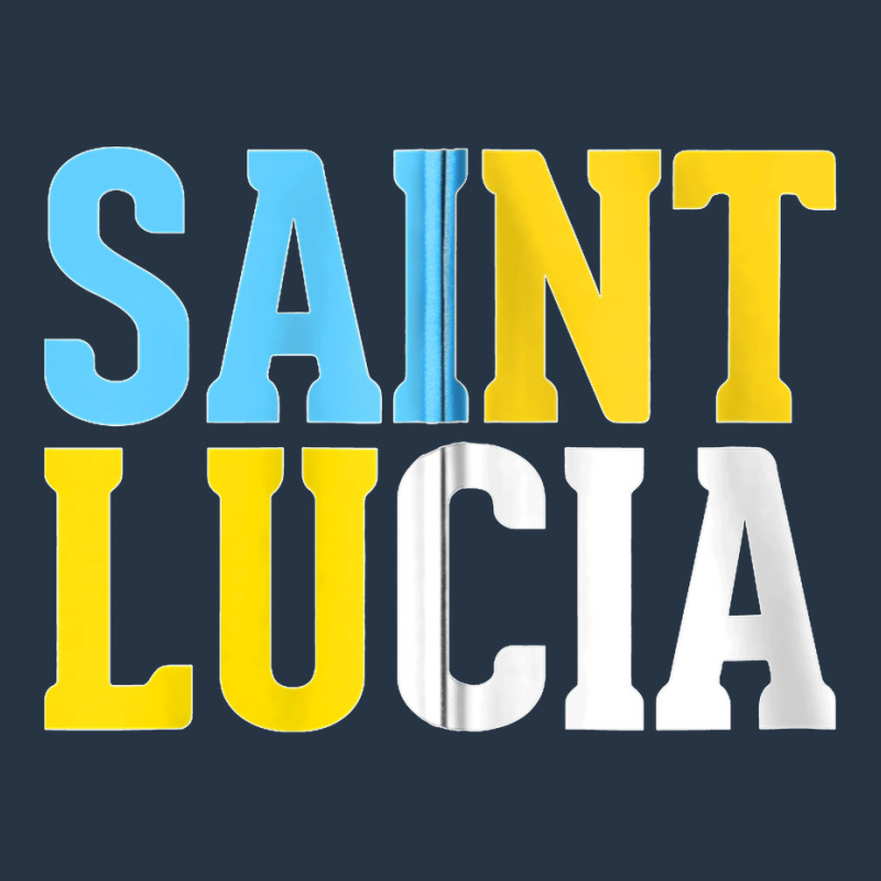 Saint Lucia Bold Color Block Zip Hoodie Yupoong Trucker Cap | Artistshot