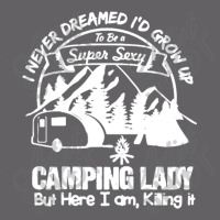 Camping Lady T Shirt T-shirt Yupoong Trucker Cap | Artistshot