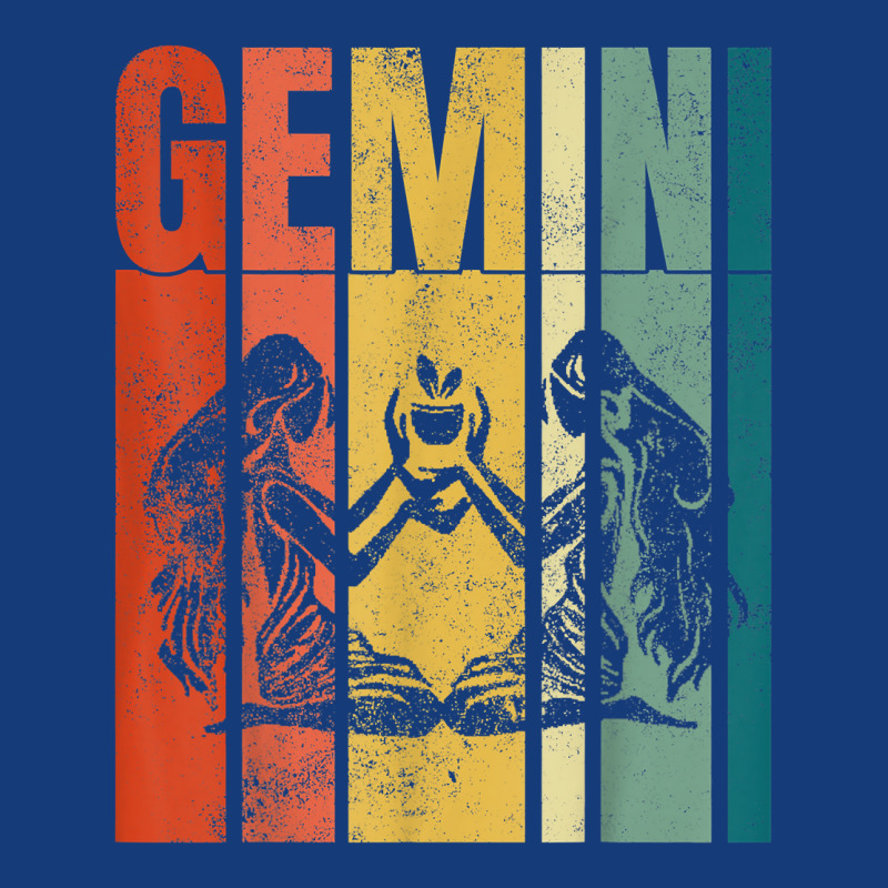 Vintage Gemini Man Astrology Lover Zodiac Gemini Birthday T Shirt Foam Snapback hat by ReagerAero | Artistshot