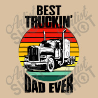 Best Truckin' Dad Ever Retro Trucker Dad Funny Foam Snapback Hat | Artistshot