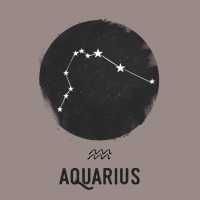 Minimal Aquarius Zodiac Sign Vintage T-shirt | Artistshot