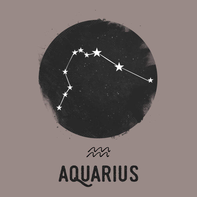 Minimal Aquarius Zodiac Sign Vintage T-shirt | Artistshot