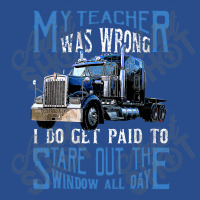 My Teacher Was Wrong Trucker Gift Funny Truck Driver Men Basic Backpack | Artistshot