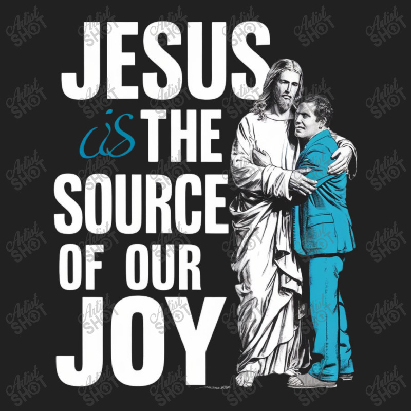 Jesus Is The Source Of Ourjoy Basic Youth T-shirt by Charity Aduset | Artistshot