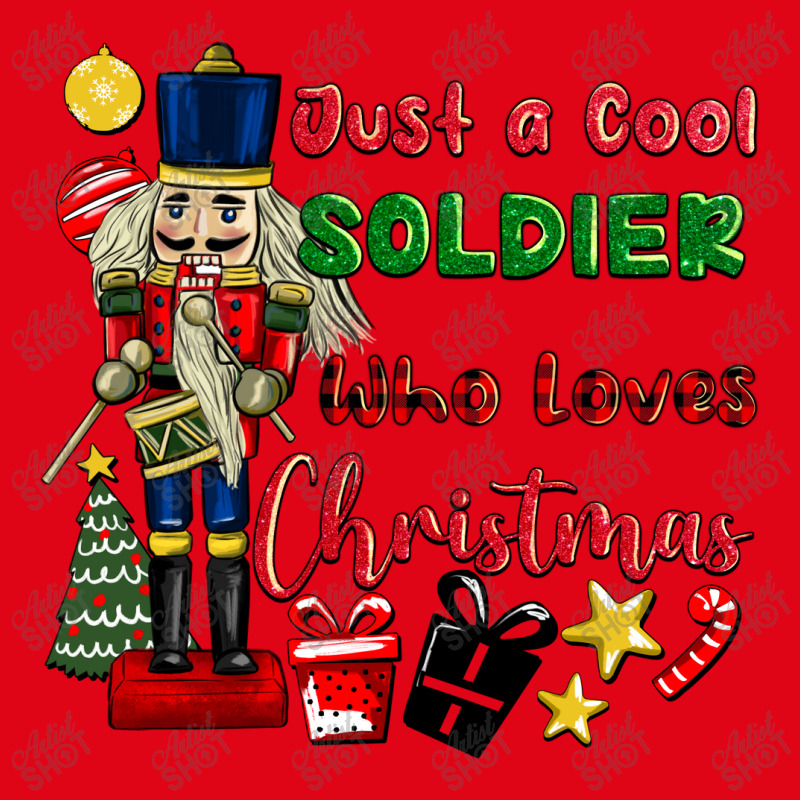 Just A Cool Soldıer Who Loves Christmas Retro Trucker Cap | Artistshot